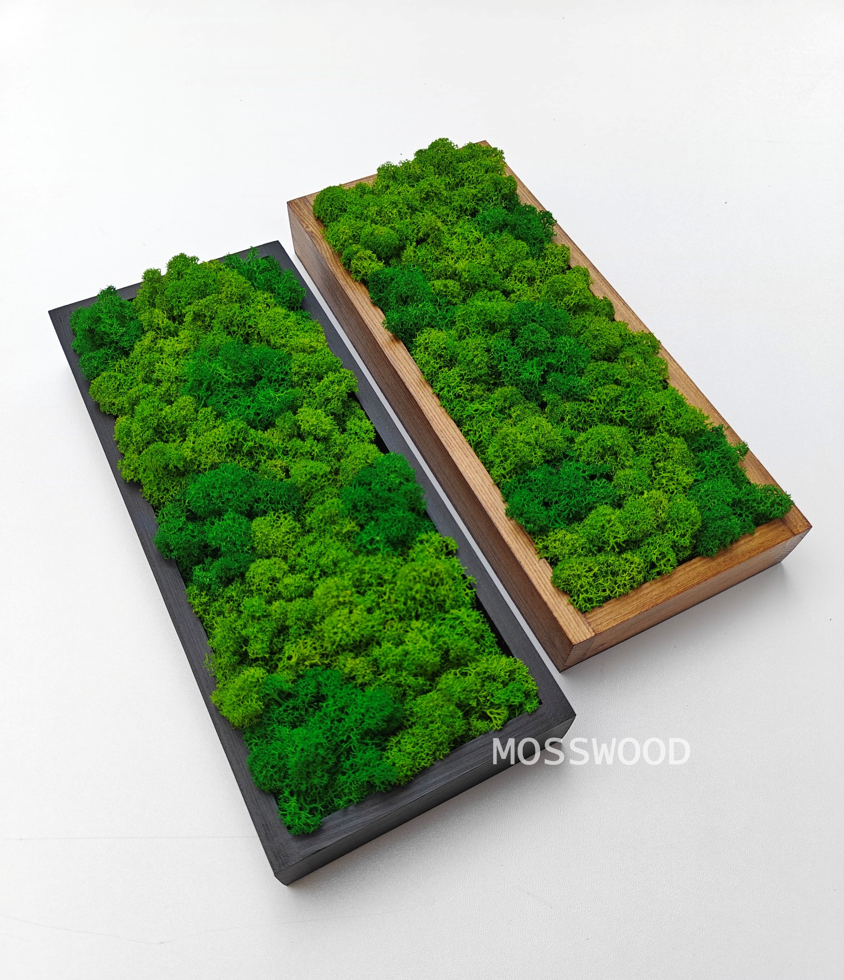 machový kvetináč 30x12